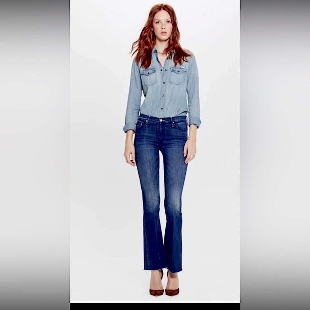 The Weekender Fray MOTHER Jeans